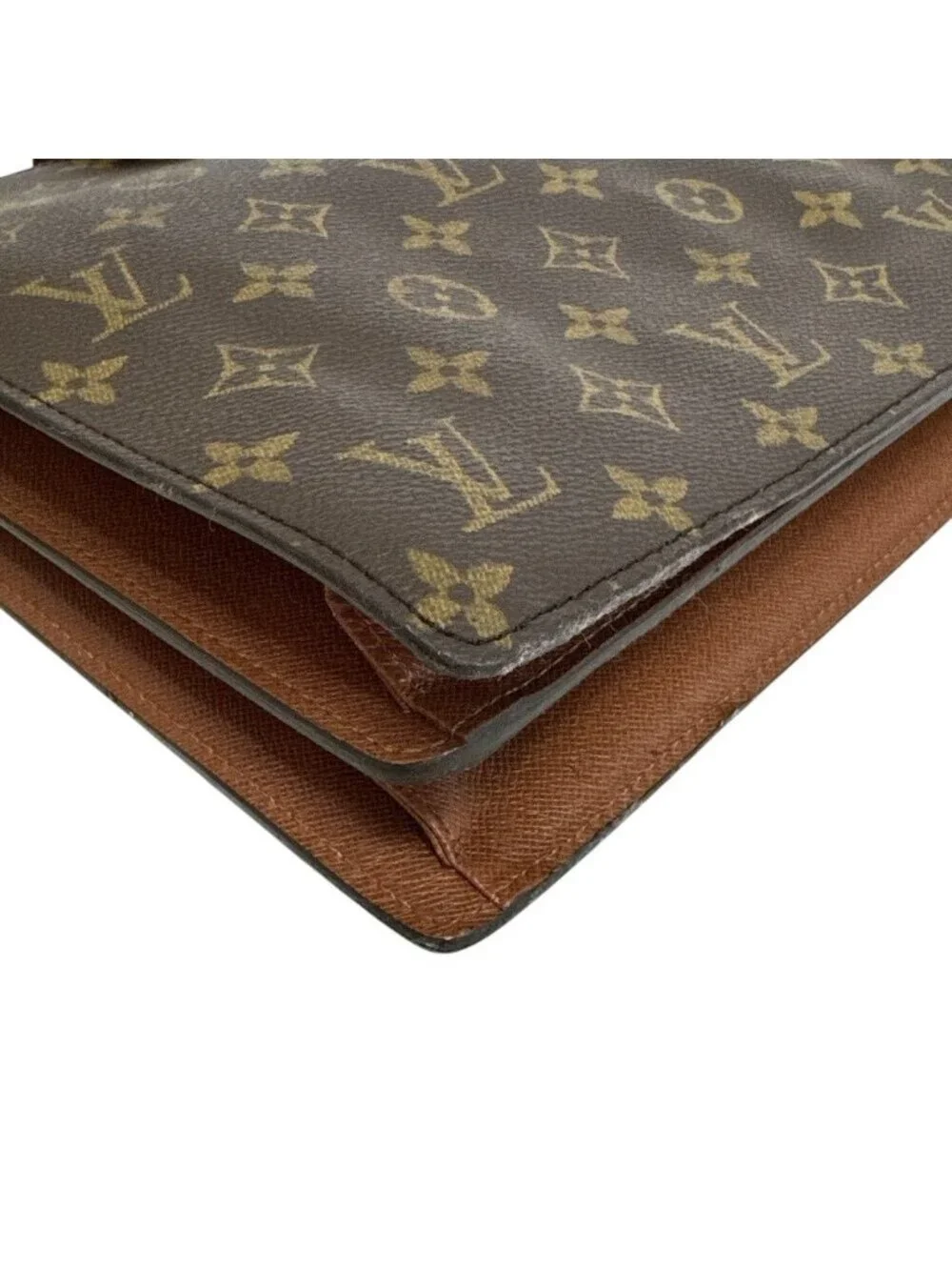 Louis Vuitton Vintage Courcel Monogram Shoulder Bag